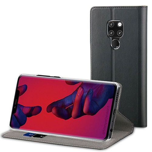 Etui Muvit Folio noir avec rabat latéral pour Mate 20