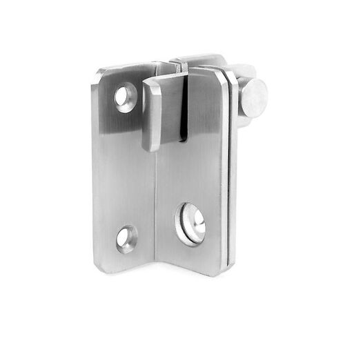 Serrure De Porte De Sécurité Serrure De Portail 3 Mm Épaissie Robuste Hasp Boucles De Porte En Acier Inoxydable À Droite