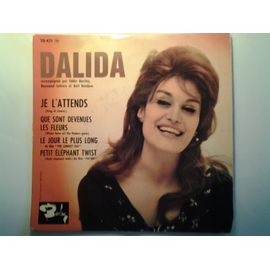 Disque 45 Tours Dalida Je L'attends