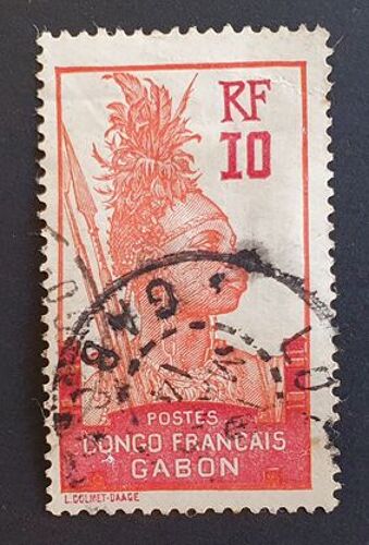 Gabon Oblitéré N° 37 De 1910