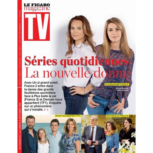 Le Figaro Tv - Mélanie Maudran Valérie Kaprisky - Un Si Grand Soleil