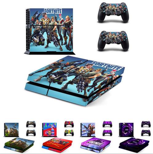 Vinyl Skin Sticker Replace Pour Playstation Ps4 Console + Controllers Decal Case, 02