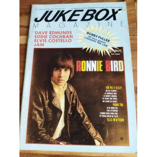 Juke Box Magazine N° 2 The Jam - Bobby Fuller Four - Elvis Costello - Eddy Cochran ...