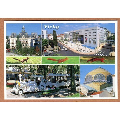 Carte Postale - Différentes Vues - Vichy - Allier - 03