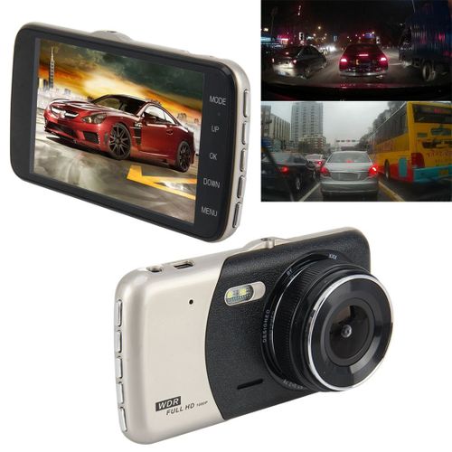 Dashcam Voiture Boite Noire Full HD 1080P Détection de Mouvement Caméra de Recul YONIS
