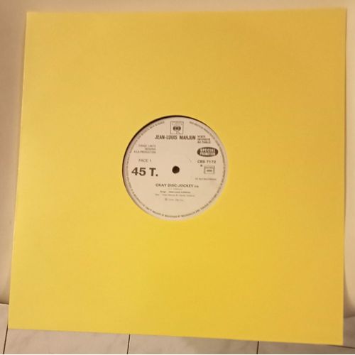 Okay Disc-Jockey - Maxi 45 Tours ( Jean-Louis Mahjun )