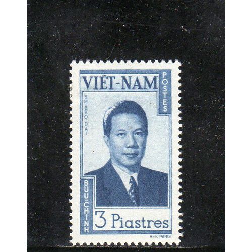 Timbre-Poste Du Vietnam (Empereur Bao-Daï)