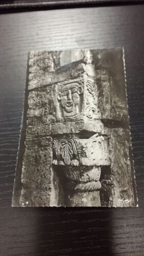 Carte Postale Tournus (71) * Cpsm Gf - Abbatiale St-Philibert - Chapelle St Michel Chapiteau Gauche En L'état Sur Les Photos