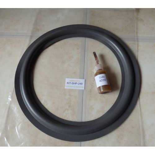 1 mousse de haut-parleur pourWoofer diametre 250 mm