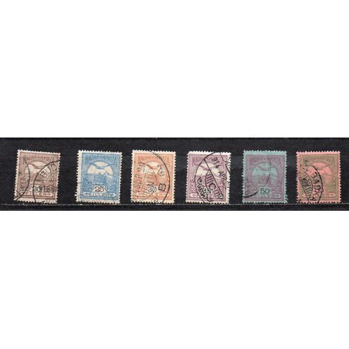 Hongrie- Lot De 6 Timbres Oblitérés- N°96/100 Et N°102