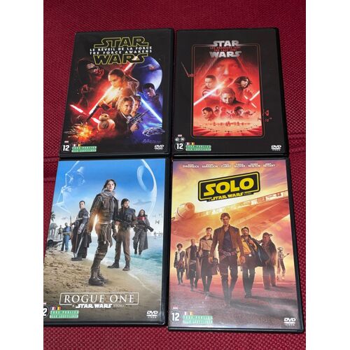 Lot De 4 Films Star Wars Dvd