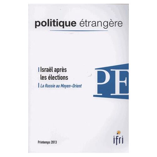 Politique Étrangère N° 1/2013
