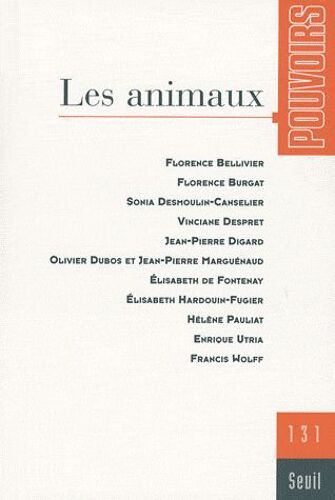 Pouvoirs N° 131 - Les Animaux