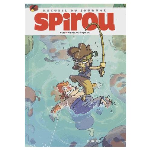 Recueil Spirou N° 351, Du 5 Avril Au 7 Juin 2017