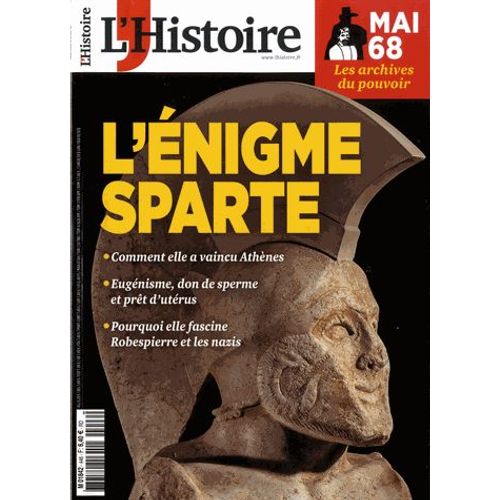 L'histoire N° 446, Avril 2018 - L'énigme Sparte