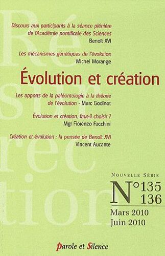 Résurrection N° 135-136, Mars-Jui - Evolution Et Création