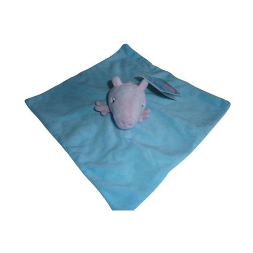 Doudou Cochon Peppa Pig Bleu Neuf Sambro