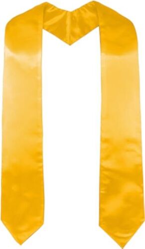 Étole Diplôme Universitaire Adulte Bechalor Bapteme Clergé Volé Prêtre 16 Couleurs