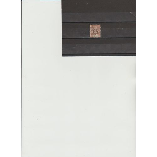 N° 72a Timbre Reunion Oblitere De 1912 Cote : 40 