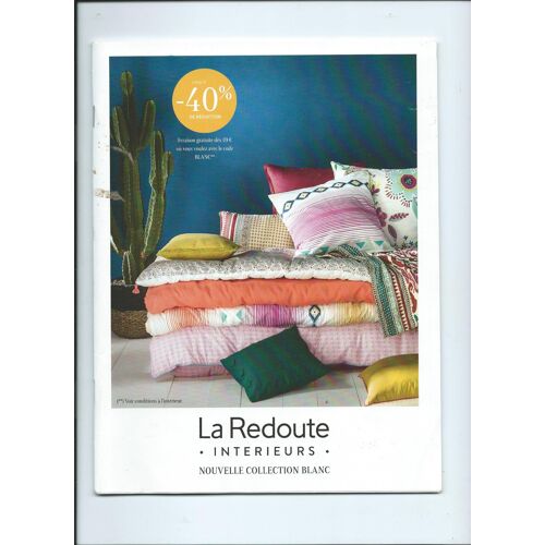 Catalogue La Redoute Intérieurs, Nouvelle Collection Blanc 2017