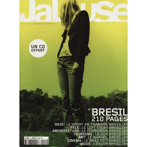 Jalouse / 12-2001 N°46 : Oscar Niemeyer (4p) - Rodrigo Santoro (2p) - Ben Stiller (1p)