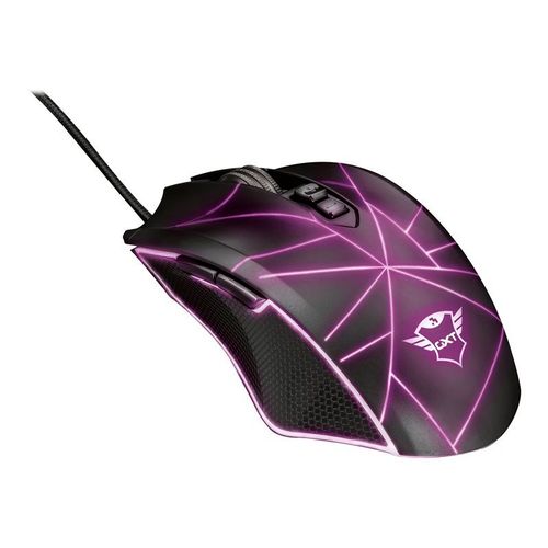 Trust Gaming GXT 160X Ture - Souris - pour droitiers - optique - 7 boutons - filaire - USB 2.0