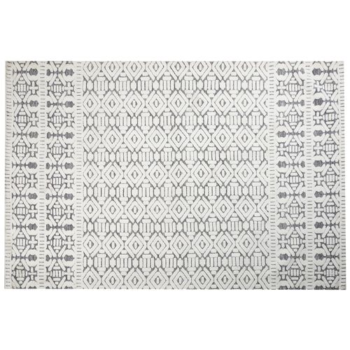 Tapis Blanc Et Gris 200 X 300 Cm Sibi