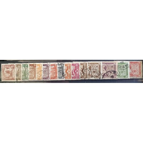 Indochine Oblitéré Lot De 15 Timbres De 1931-39