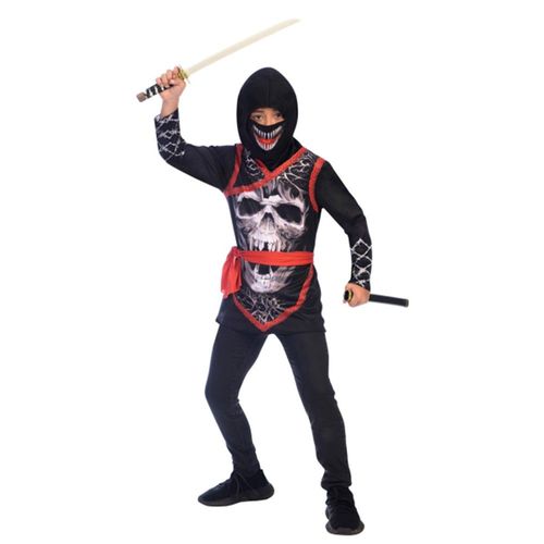 Déguisement Ninja Tête De Mort Enfant