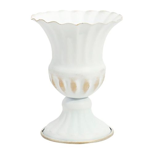 Blanc - Vase de fleurs séchées en fer multicolore, pot de fleurs, pour Arrangement de fleurs, pour décoration de mariage, élégant, rétro