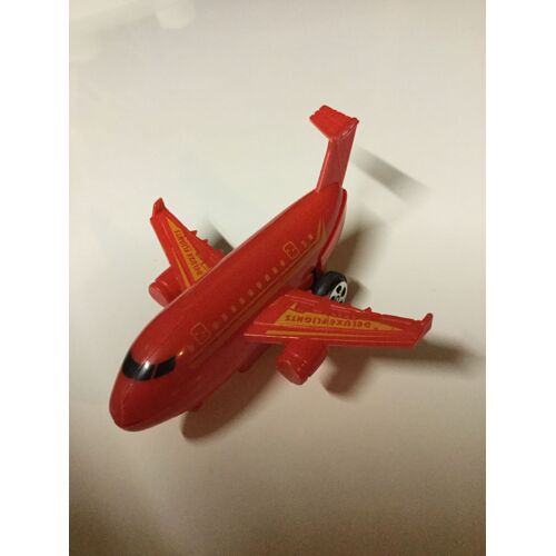 Petit Avion Rouge En Plastique