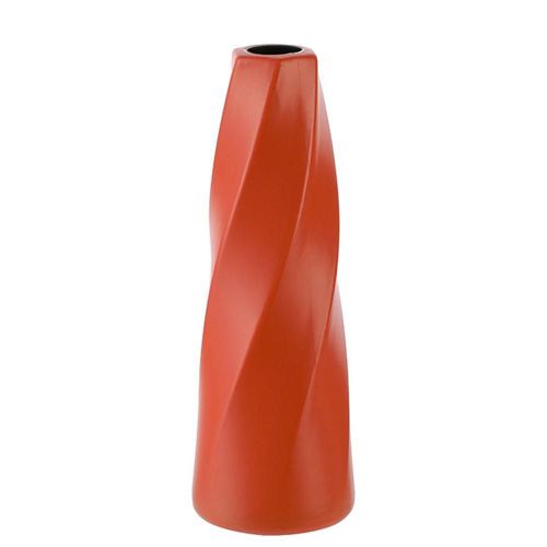 Rose - Vase à fleurs incassable en céramique, Vases décoratifs concis et durables pour fleurs séchées ou R