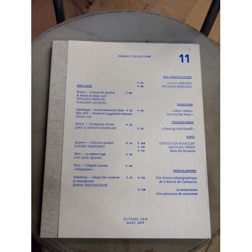 Pinault Collection N° 11 Oct 2018 Mars 2019