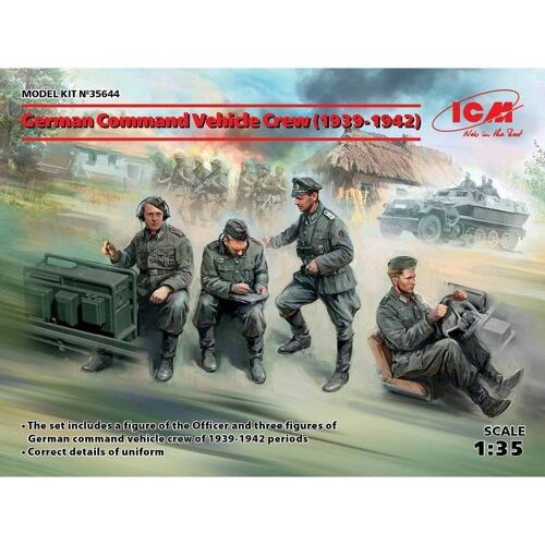 Icm - Icm - German Command Vehicle Crew (1939-1942)