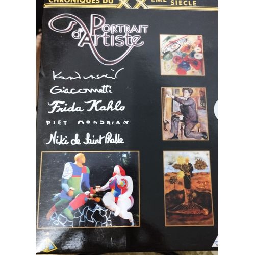 Coffret Peintres : Mondrian + Kandinsky + Giacometti + Nicky De St Phalle + Frida Kahlo - Vol. 3