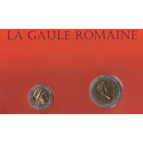 Monnaies De La Gaule Romaine 2 Reproductions Sur Feuillet