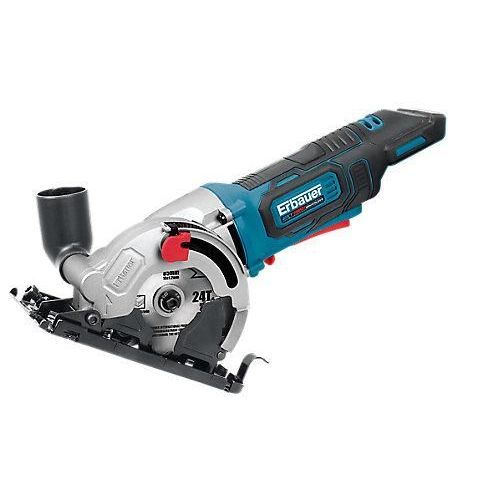 Mini-scie circulaire Erbauer EMCS12-Li 12V (sans batterie)