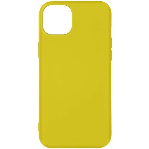 Coque Avizar Iphone 14 Plus Silicone Soft Touch Jaune