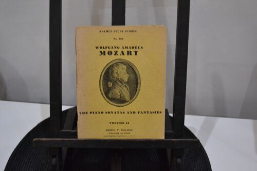 N°804 Wolfgang Amadeus Mozart The Piano Sonatas And Fantasies Volume Ii