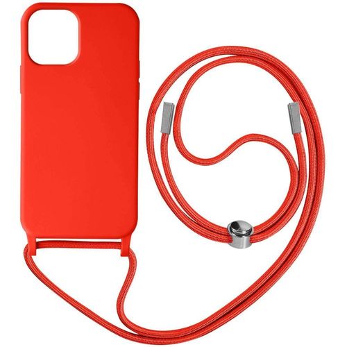 Coque Avizar Iphone 12/12 Pro Avec Lani?Re 80cm Rouge