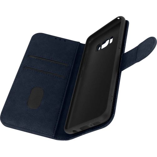 Etui Avizar Pour Galaxy S8 Clapet Support Vid?O Bleu