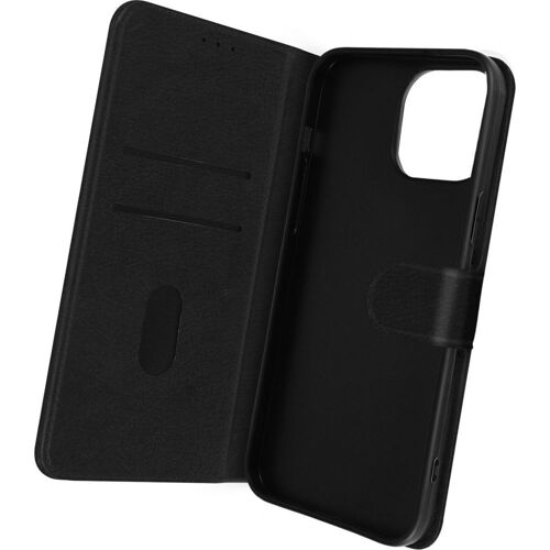 Etui AVIZAR iPhone 14 Pro Clapet Portefeuille Noir