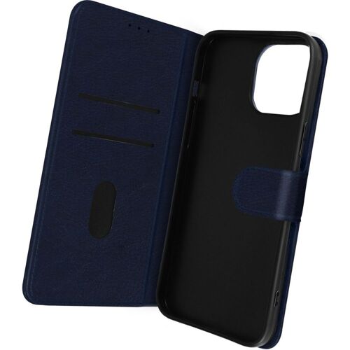 Etui AVIZAR iPhone 14 Pro Clapet Porte-carte Bleu