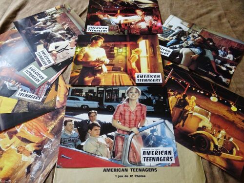 American Teenagers - Losin' It : Jeu De 12 Photos D'exploitation Cinématographique - Format 21x27 Cm - De Curtis Hanson Avec Tom Cruise, Jackie Earle Haley, John Stockwell, Shelley Long - 1983