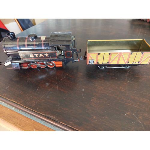 Locomotive Miniature Electrique Entierement En Metal / 402356 A Hornby Pour Hachette / Loco Etat Avec Wagon France Sncf Ttuw 152728 / 2ème-Hachette