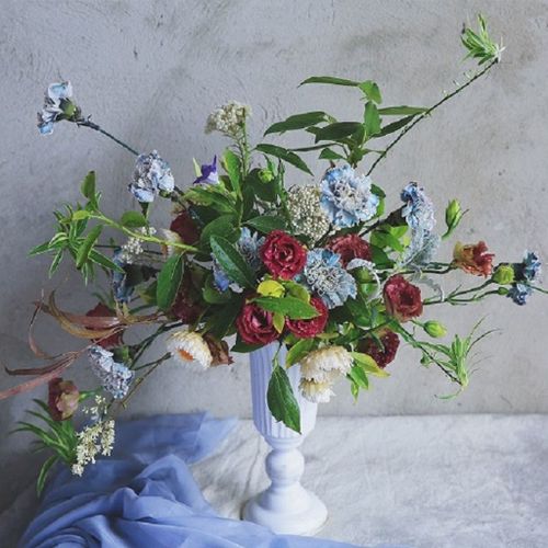 Blanc - Pot de fleurs séchées en métal, Pot de fleurs décoratives, décoration de Table pour la maison, pour le salon, centres de Table