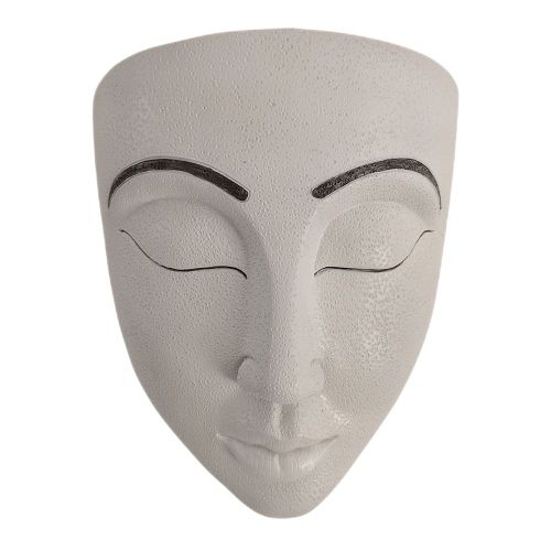 Blanc - Pot de fleurs mural créatif en résine, Sculpture'intérieur et'extérieur, jardinière, décoration