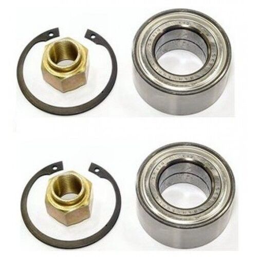 Lot De Deux Roulements De Roues Avants - Citroen Ax 14 4x4 07/1986-12/1997