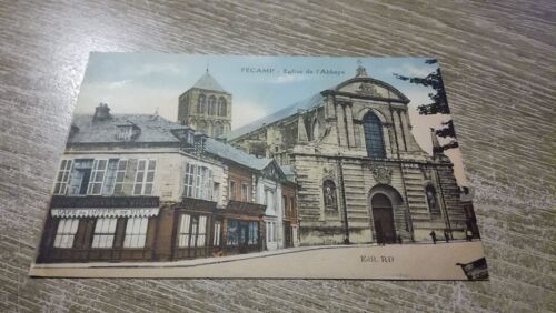 Carte Postale Fecamp Eglise De L Abbaye En L'état Sur Les Photos