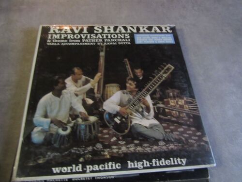 Ravi Shankar Improvisations Pressage Usa Ref Wp 1416